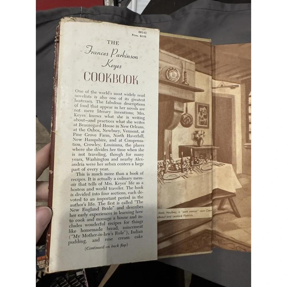 The Frances Parkinson Keyes Cookbook First Edition 1955‎